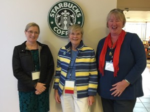 Peg Orcutt Tuddenham and Ciara Martin & Yvonne Doyle in Seattle, October 2017